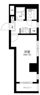 エスコート神田岩本町【5階】の間取り