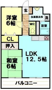 ポレール前田【3階】の間取り
