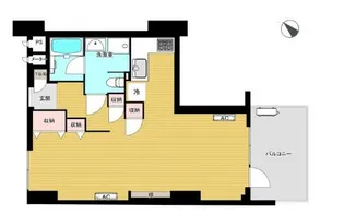 ウィスタリア元麻布【5階】の間取り