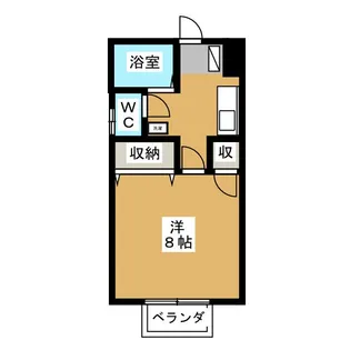 グリーンタウンクボタ II【1階】の間取り