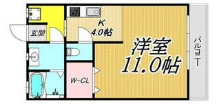 武富レジデンス1番館【3階】の間取り