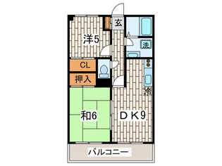 メイフェア- NO.5【2階】の間取り
