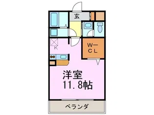GRANDEUR陶館【3階】の間取り