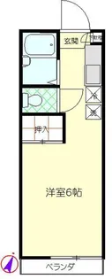 ビラ・クレール【2階】の間取り