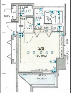 ダイアパレスエクセーブル九州大学前【2階】の間取り
