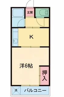 ハマダビル【3階】の間取り