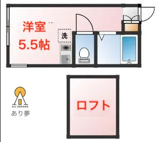 アンフィニ鶴見市場【2階】の間取り