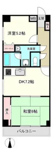 グリーンテラス宮内【3階】の間取り