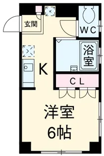 ヴィラ綾瀬【1階】の間取り