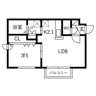 ステラ【3階】の間取り