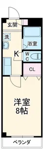 シャローム八田【2階】の間取り