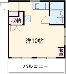 ふじハイム【3階】の間取り
