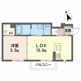 ステラYJS【2階】の間取り