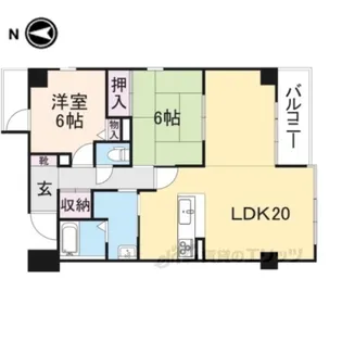 ラポール2【3階】の間取り