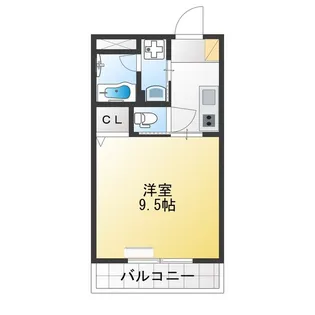 ミモザコート【3階】の間取り