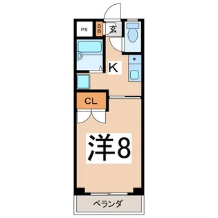 ファースト21 A【1階】の間取り