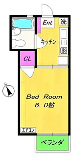 ウィル安藤【1階】の間取り