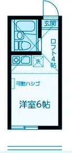ユナイト大倉山デヴィトリー【2階】の間取り