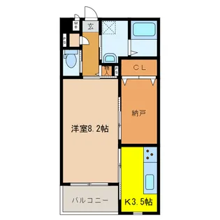 Raffinato中里の間取り