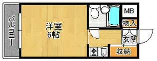 リアライズ甲陽園【1階】の間取り