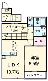 ロイヤルメゾン【1階】の間取り