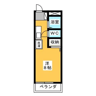 プリムローズ大野 5【2階】の間取り