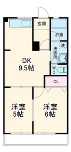 レジデンスモリタ B【1階】の間取り