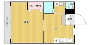 齊藤マンション【2階】の間取り