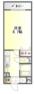 プリムローズ【2階】の間取り