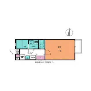 アフェット院内2【3階】の間取り