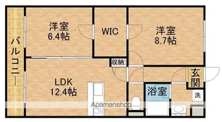 La Allegro【3階】の間取り