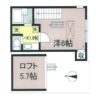 stage東高円寺【2階】の間取り