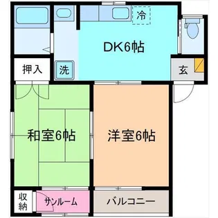 トレドハイムYM【1階】の間取り