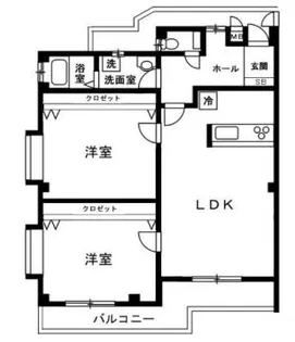 長寿堂恵佳IIBld【4階】の間取り
