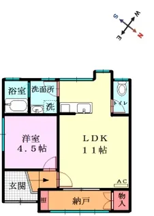 京都府舞鶴市矢之助町【一戸建】の間取り