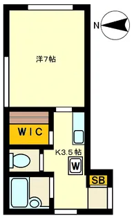 白金アーリーストゥリオ【1階】の間取り