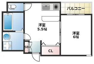 プリマベーラ新今里【2階】の間取り