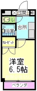 レジデンス大和町【2階】の間取り