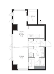 COLLET麻布【2階】の間取り