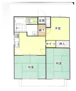 サナ・アート【1階】の間取り