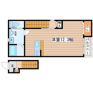 オリーブ1番館【2階】の間取り
