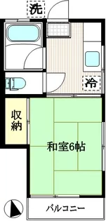 シャトルS【2階】の間取り