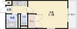 メゾンフェリシア沢田【2階】の間取り