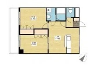 アメニティーハウス中須賀【1階】の間取り