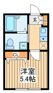カインドネス古淵【1階】の間取り