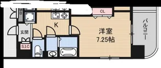 Luxe深江橋【6階】の間取り