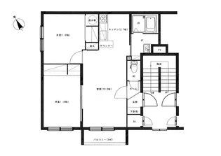 アビタ緑5【2階】の間取り
