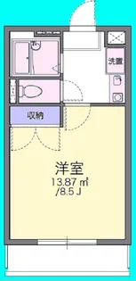 グランドゥ―ルB【2階】の間取り