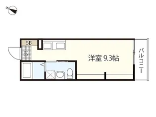 広島県安芸郡海田町成本【アパート】の間取り