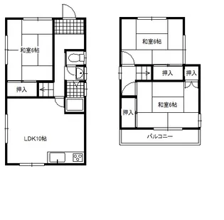 大阪府河内長野市北貴望ケ丘【一戸建】の間取り